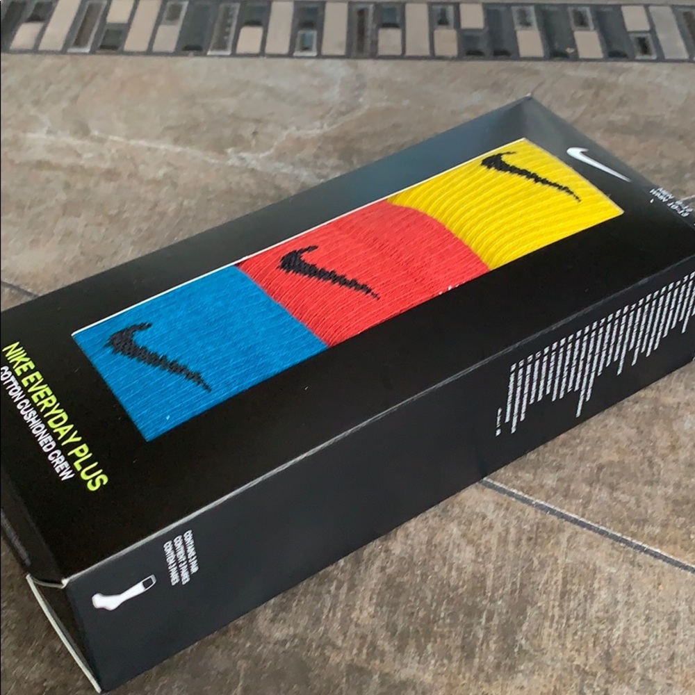 NIKE EVERYDAY PLUS COTTON CUSHIONED CREW SOCKS MEN - Picture 7 of 16